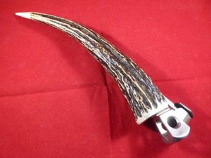Beautiful Large Vintage Real Stag Horn Cigar Cutter – by …