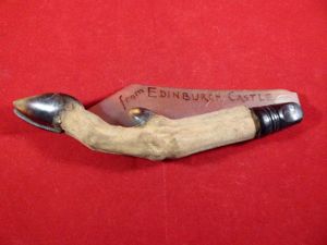 Unusual Antique Deer's Foot Folding Letter Opener – Souvenir of …