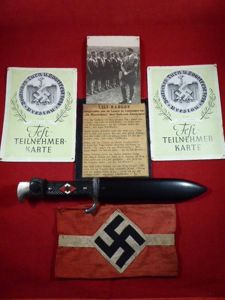 Original RZM Hitler Youth Knife by E. & F. Hörster …