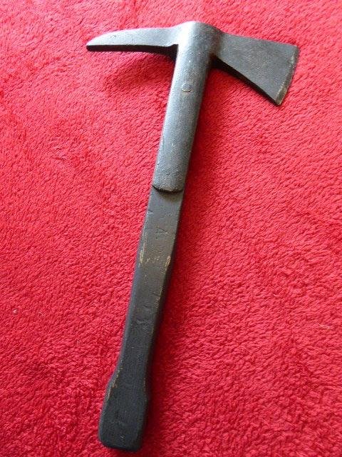British WW2 ARP Axe with Black Wooden Handle — image 2