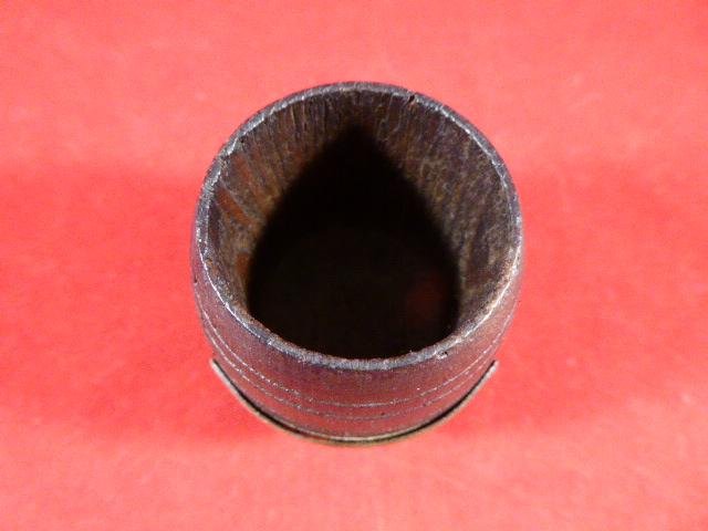 Wooden Barrel Match Holder made from the Decking of R.M.S. MAURETANIA — image 4