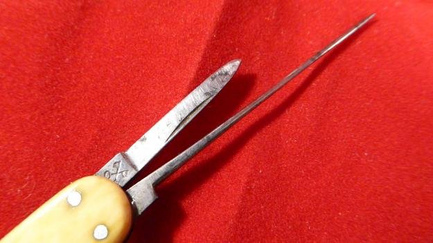 Rare Antique Folding Combination Cigar Holder with Knife and Piercer by J.Nowill & Sons c1890 — image 5