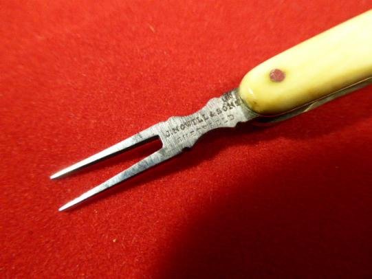 Rare Antique Folding Combination Cigar Holder with Knife and Piercer by J.Nowill & Sons c1890 — image 6