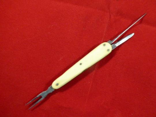 Rare Antique Folding Combination Cigar Holder with Knife and Piercer by J.Nowill & Sons c1890 — image 8