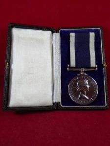 Cased Queen Elizabeth II - Long Service and Good Conduct …