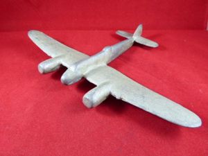 Rare WW2 Trench Art Aluminium Model of an RAF Bristol …