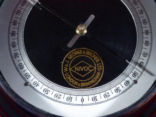 Near Mint Deflection Magnetometer Compass by W & J George & Becker Ltd circa 1950 — image 8