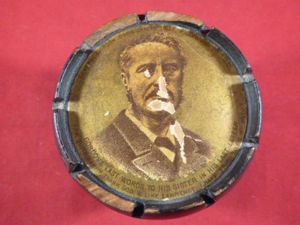 Unusual Mauchline Ware Circular Thread Holder for Clark & Co …