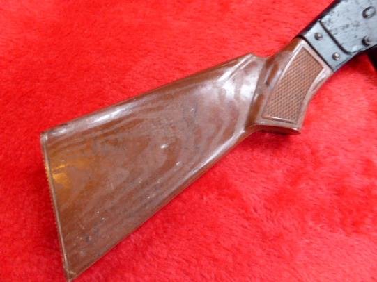 Vintage “Bend to Cock” Double-Barrelled Cork Firing Toy Shotgun – Made in Japan — image 5
