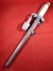 German Army Dress Dagger with Double Etched Blade by PAUL …