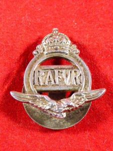 Early Pre WW2 Royal Air Force Volunteer Reserve RAFVR Silver …