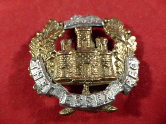 Original British Army The Essex Regiment Cap Badge — image 2