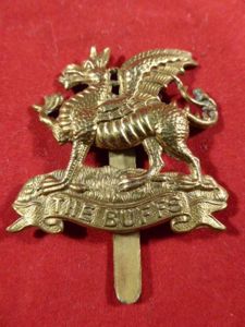 Original British Army Brass WW1 Royal East Kent (The Buffs) …