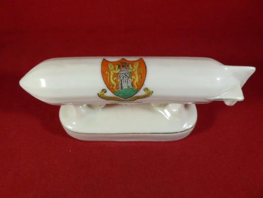 WW1 Arcadian China ZEPPELIN with the Crest of Northampton — image 2