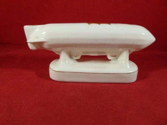 WW1 Arcadian China ZEPPELIN with the Crest of Northampton — image 4