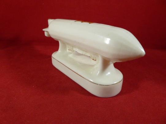 WW1 Arcadian China ZEPPELIN with the Crest of Northampton — image 5