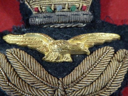 Genuine Issued RAF Officer's Bullion Cap Badge — image 2
