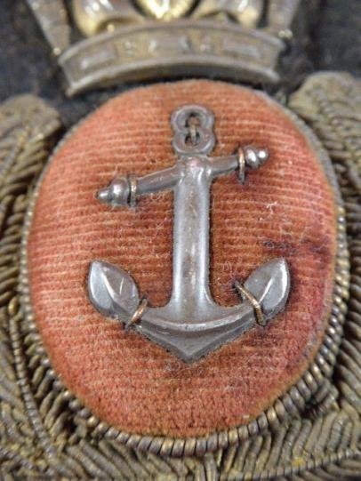 Genuine Issued WW1 Merchant Navy Officer's Cap Badge — image 3