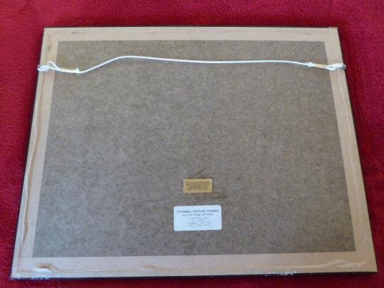 Framed Antique Hand Coloured Print of HMS MONARCH (1868) — image 7