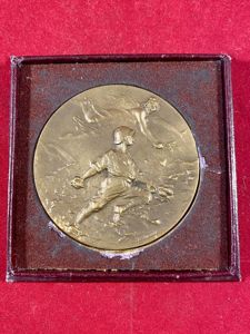 WW1 French Bronze Medallion – Remembrance of the Combatants of …