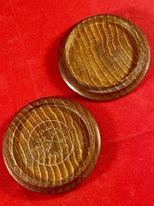 George IV Period - York Minster 2.4' Circular Oak Treen …