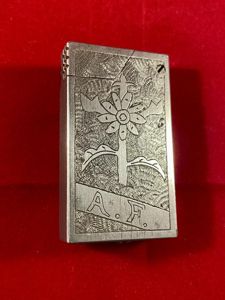 Finely Engraved WW2 Aluminium Trench Art Pocket Petrol Lighter with …