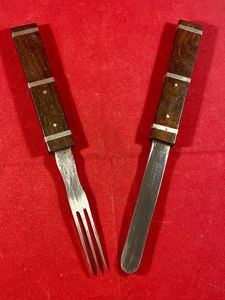 Boer War Officers Interlocking Campaign Cutlery Set by W H …