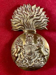 Original WW1 Royal Scots Fusiliers (Scottish) Regiment Cap Badge