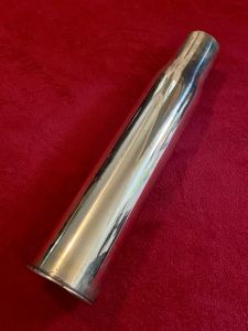 Large Imperial German 105mm Brass Shell Case Marked PATRONENFABRIK KARLSRUHE …