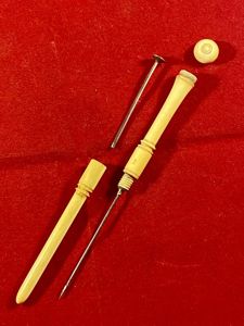 Rare Antique Trocar Medical Instrument c1840