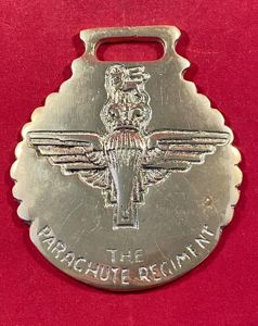 Rare Large Parachute Regiment Horse Brass – Maker Marked John …