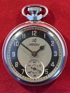 Excellent Vintage Ingersoll Triumph Pocket Watch – Made in Gt. …