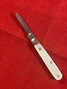 Beautiful Little Antique Folding Quill Knife with 0.8' Blade and …