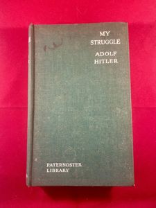 Original Hardback Copy of My Struggle - Adolf Hitler's Mein …