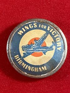 Scarce WW2 Period WINGS FOR VICTORY - Birmingham - Fundraising …