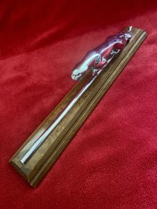 Original Wilmot Breeden Chrome Jaguar Car Mascot with Chrome Bonnet …