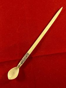 Rare Antique South African Zulu Carved Bone Snuff Spoon circa …