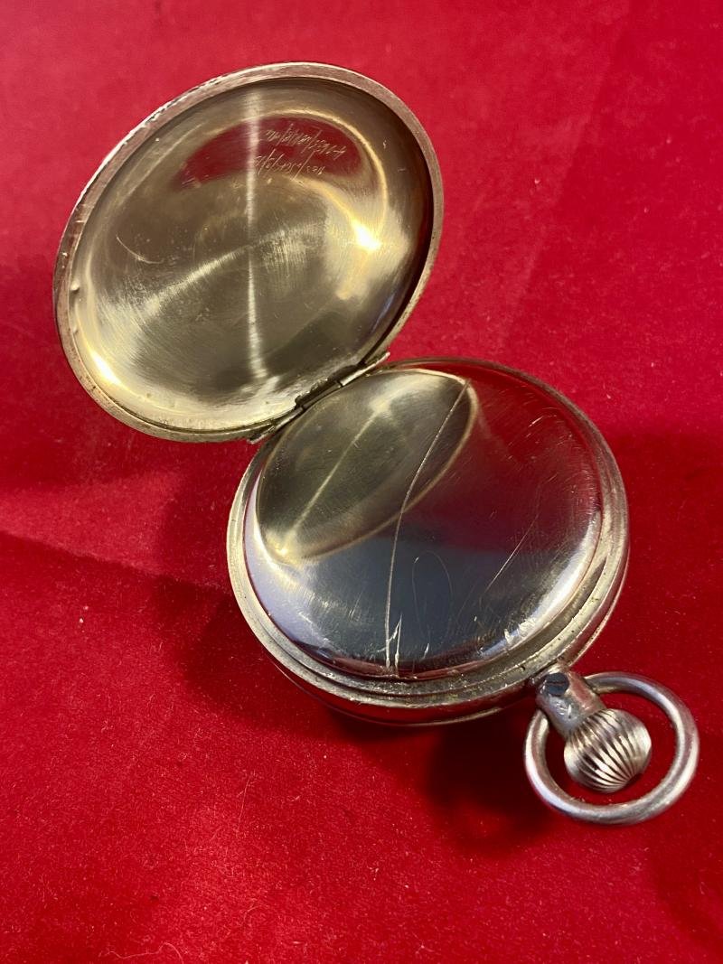 WW2 British Military Open Faced Stopwatch – PATT. 3169 — image 3