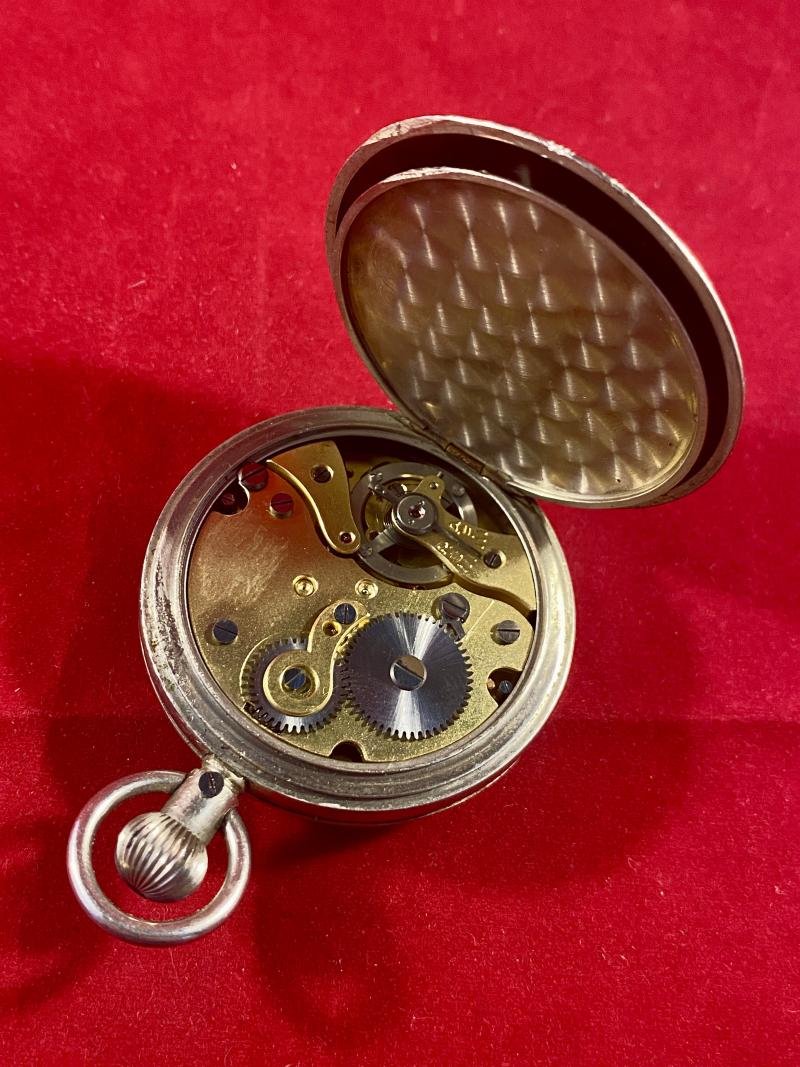 WW2 British Military Open Faced Stopwatch – PATT. 3169 — image 4