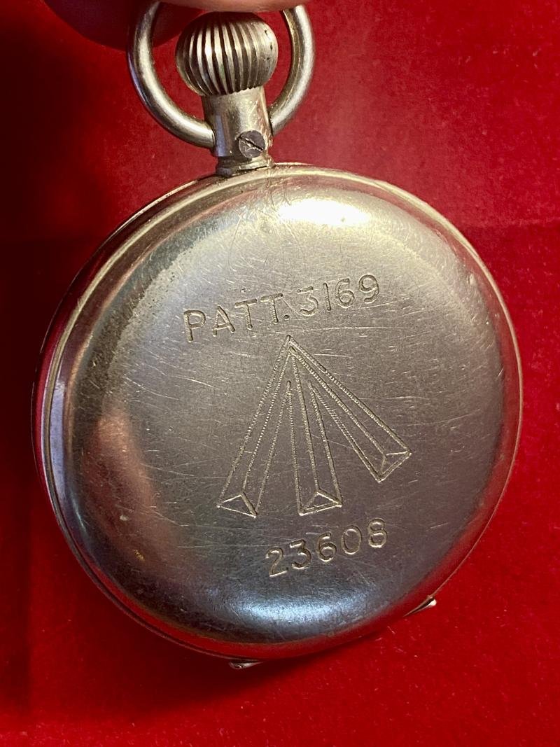 WW2 British Military Open Faced Stopwatch – PATT. 3169 — image 7