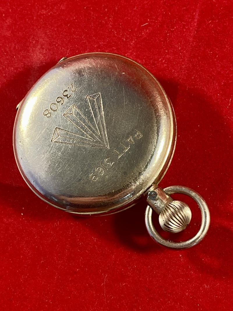 WW2 British Military Open Faced Stopwatch – PATT. 3169 — image 8