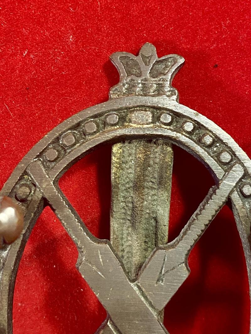 Cast Bronze Victorian Cricket Award – Quill-Pen Desk Stand c1879 — image 9