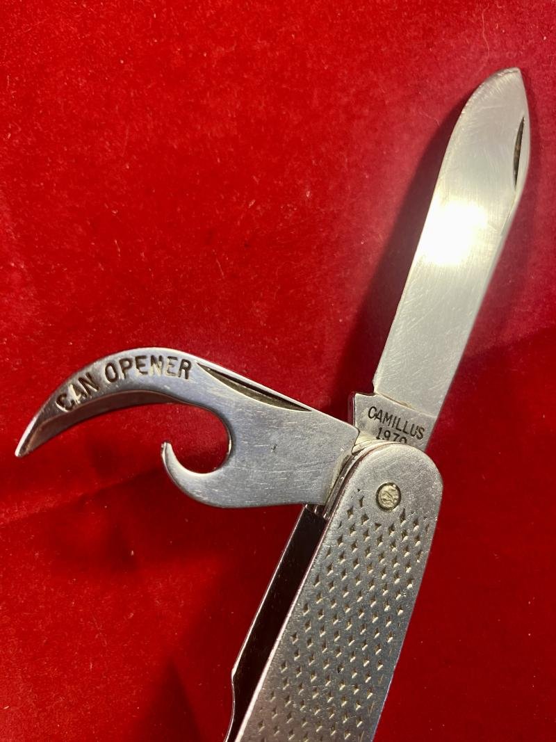 US Vietnam era Military Survival Pocket Knife by CAMILLUS dated 1970 — image 4