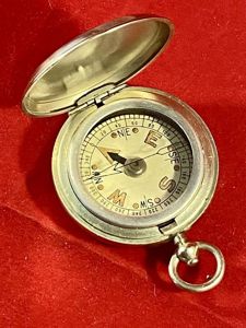 WW1 British Army Officers Full Hunter Pocket Mk VI Compass …