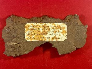 Rare 6' 520g Metal Fragment of a WW1 German Zeppelin …