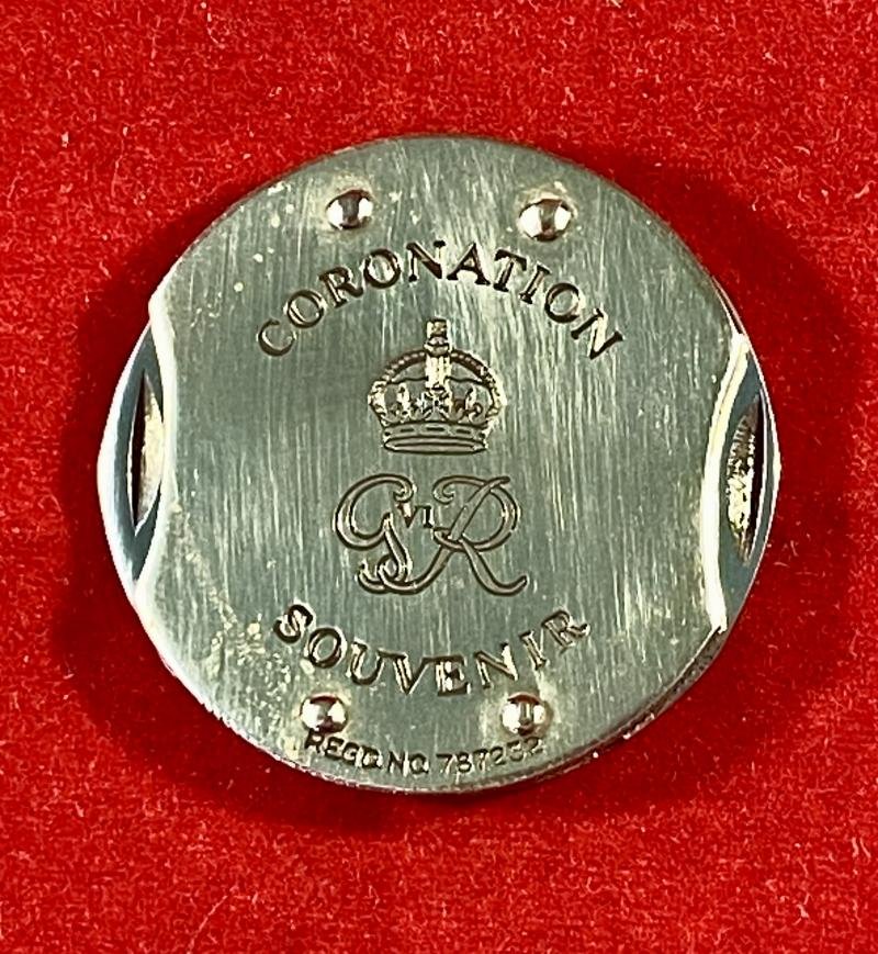 Double Bladed 'Coin' Penknife by G. Ibberson Sheffield – Souvenir of the Coronation of King George VI – 12th May 1937 — image 3