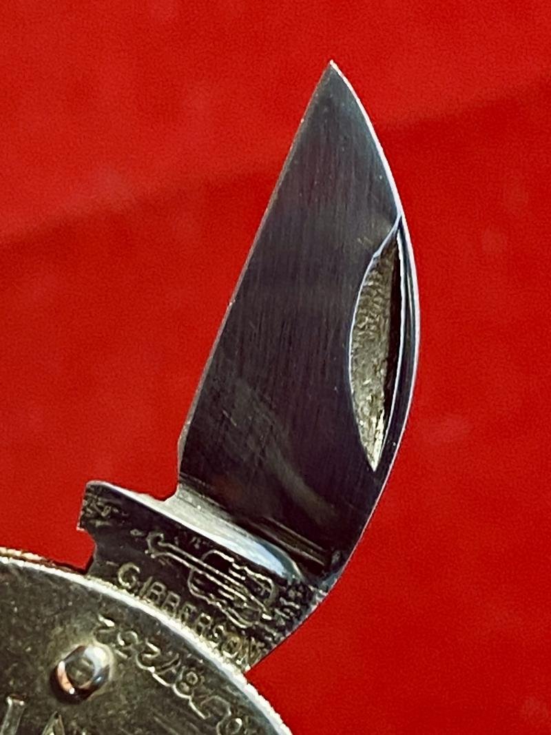 Double Bladed 'Coin' Penknife by G. Ibberson Sheffield – Souvenir of the Coronation of King George VI – 12th May 1937 — image 7