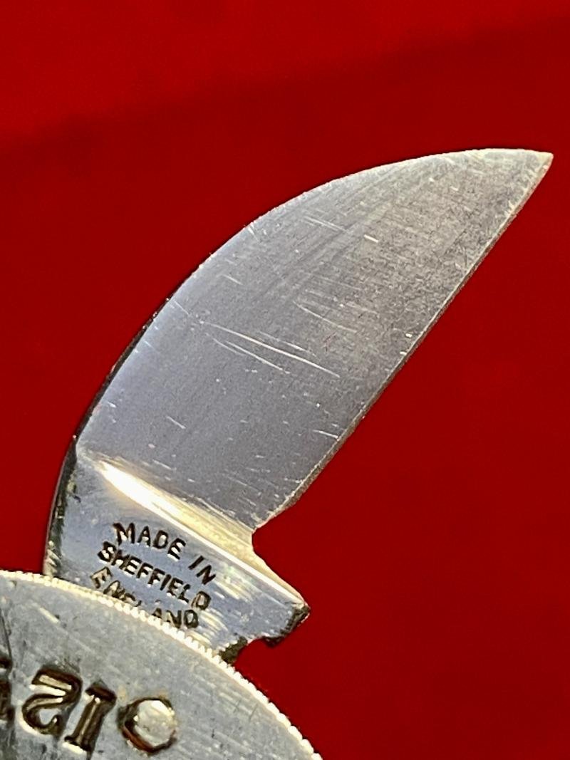 Double Bladed 'Coin' Penknife by G. Ibberson Sheffield – Souvenir of the Coronation of King George VI – 12th May 1937 — image 8