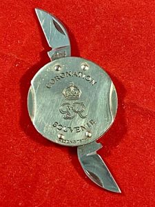 Double Bladed 'Coin' Penknife by G. Ibberson Sheffield – Souvenir …