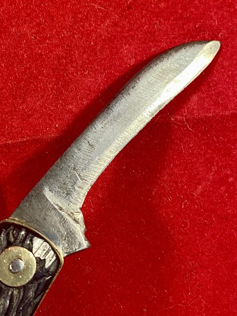 Vintage Pruning Knife with worn Blade by H. Rowbotham & Co. of Sheffield — image 8